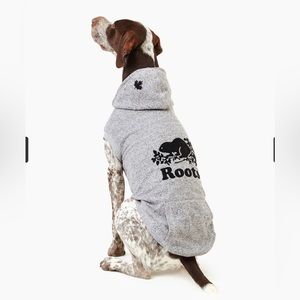 *BRAND NEW* Roots Pooch Salt and Pepper Hoody Size 24 (dog sweater)